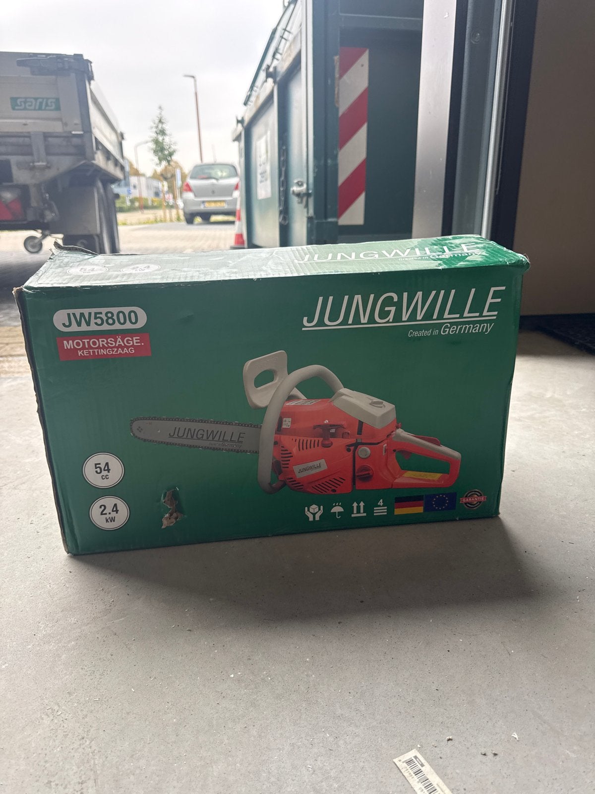JUNGWILLE JW5800 Kettingzaag - Nieuw in doos