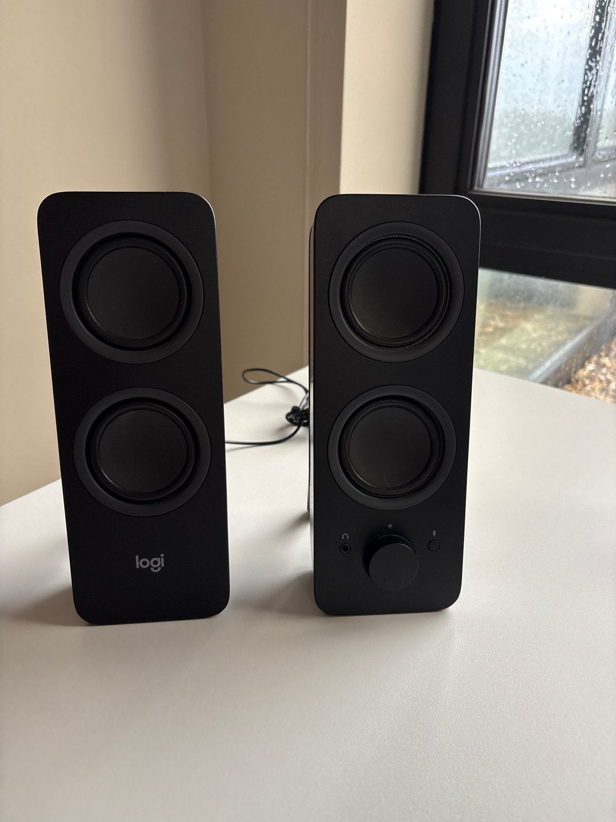 Logitech Z200 Stereo Speakers - Zwart, Stereo speakers, Logitech, Ophalen of Verzenden, Zo goed als nieuw