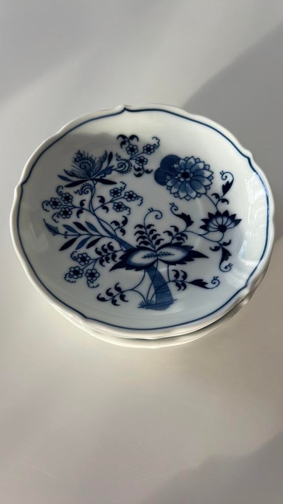 Blue Danube schoteltjes (6), Ophalen, Porselein, Overige stijlen, Kop(pen) en/of Schotel(s)