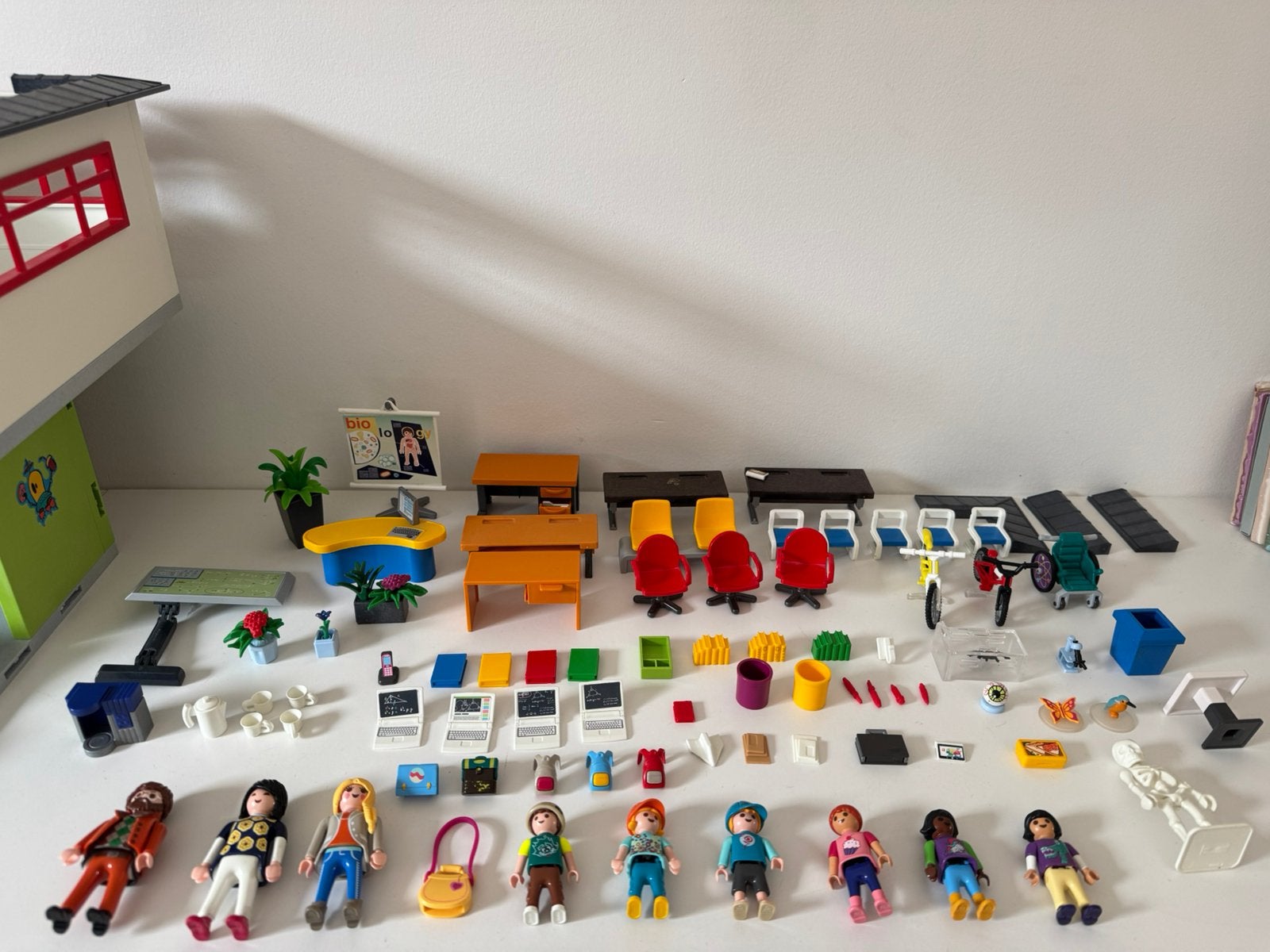 PLAYMOBIL City Life Ingerichte school 9453 (evt 9455 +71330), Ophalen of Verzenden, Zo goed als nieuw