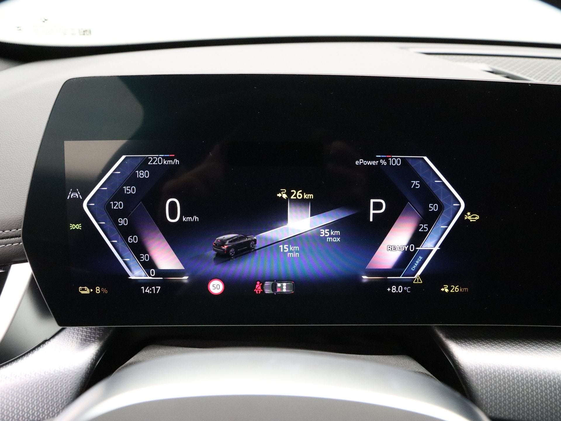 BMW iX1 eDrive20 67 kWh M Sport Pro (bj 2026, automaat), Automatische klimaatregeling, Gebruikt, Met garantie (alle), Zwart