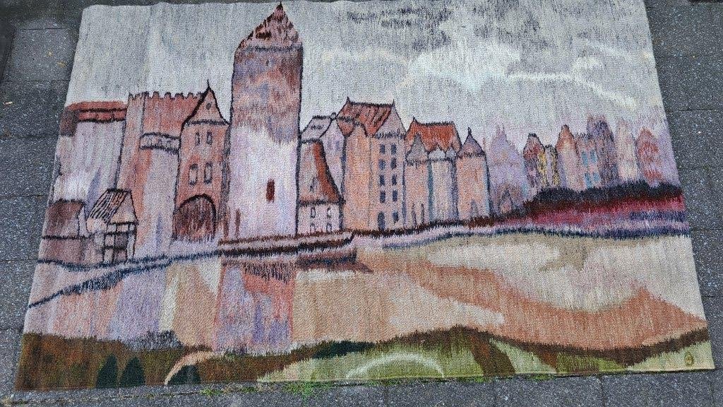 Wollen wandkleed (Polen), jaren '60, Ophalen