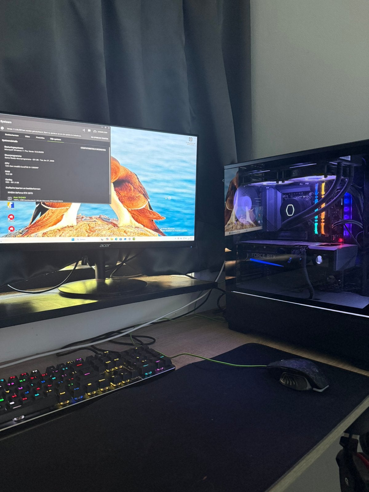 Gaming computer in zeer goede staat, Ophalen of Verzenden, Zo goed als nieuw, Gaming, SSD