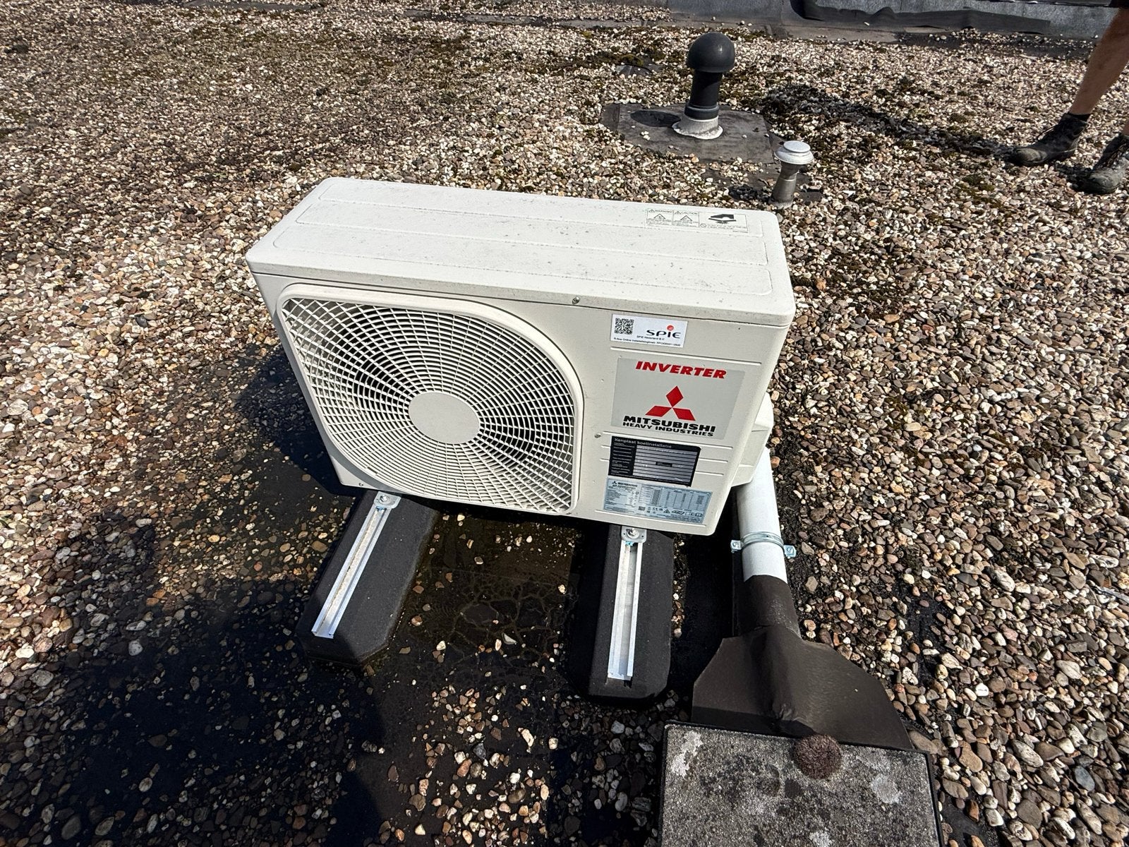 Meerdere airco’s Mitsubishi Heavy  Airco Buitenunit, Witgoed en Apparatuur, Ophalen, Gebruikt, 3 snelheden of meer, Koelen en Ontvochtigen