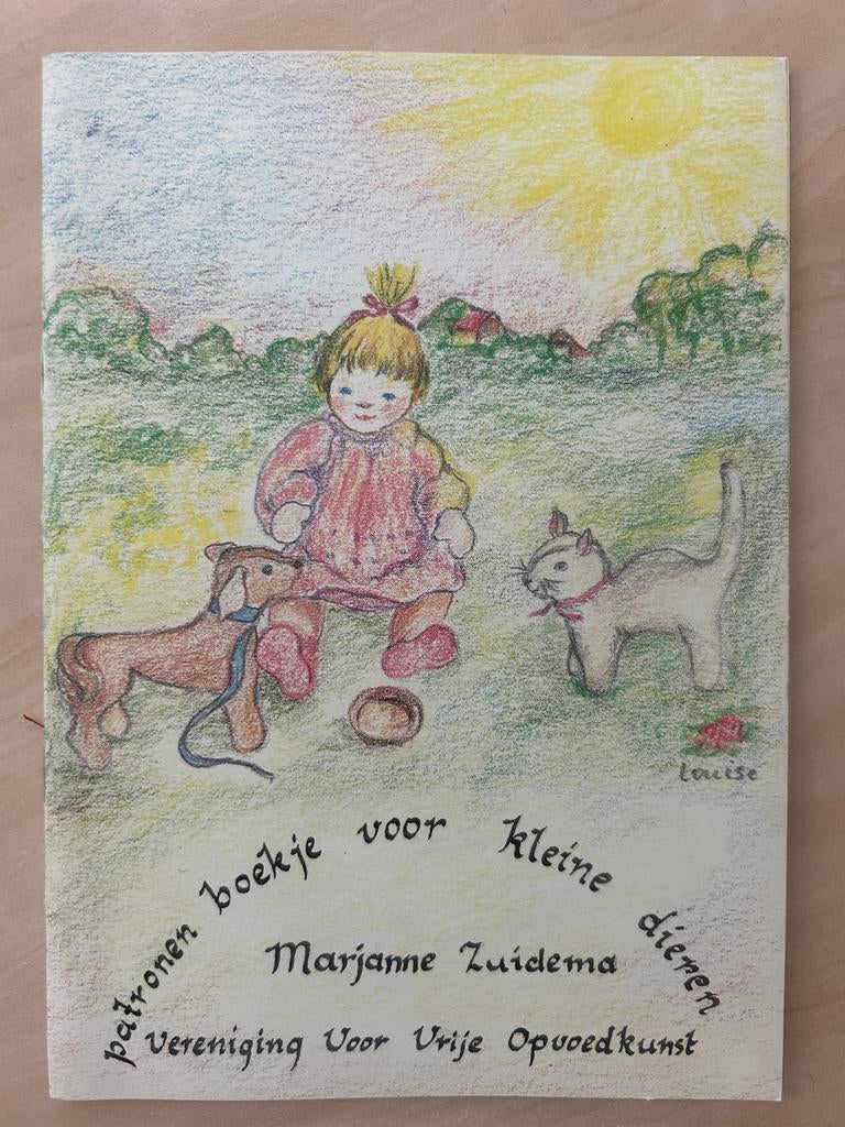 Waldorf Vrije School Seizoenstafel Patroonboekje, Gebruikt, Dieren, Meerkleurig, Ophalen of Verzenden