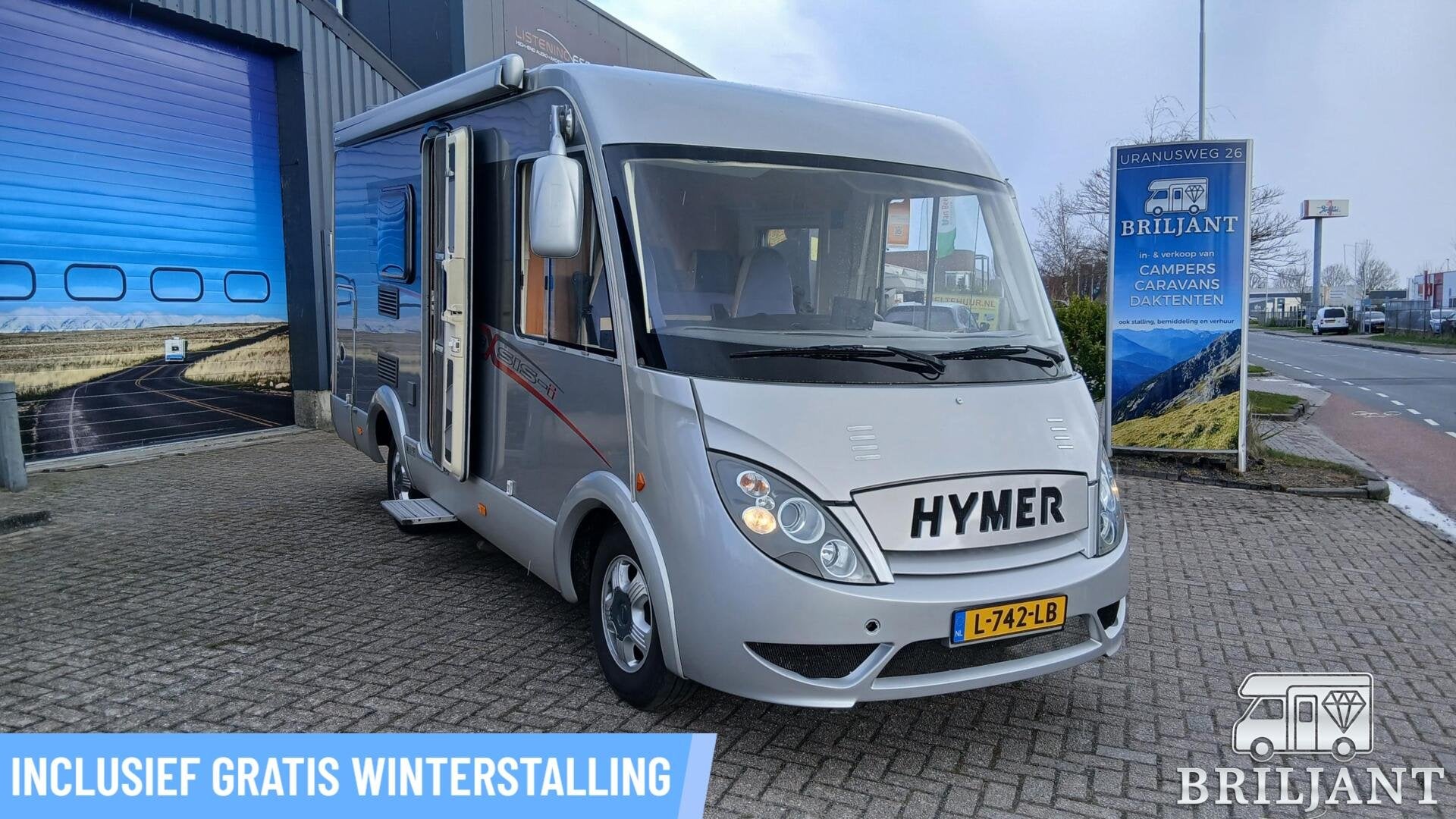 Hymer EX 522.. 2007 dwarsbed, Integraal, Ringverwarming, Airconditioning, Tot en met 2