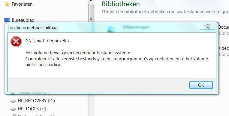 stick herstellen, Ophalen