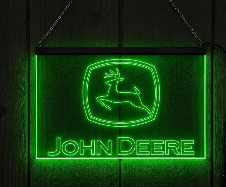 Led bord John Deere, Ophalen of Verzenden, Nieuw, Reclamebord