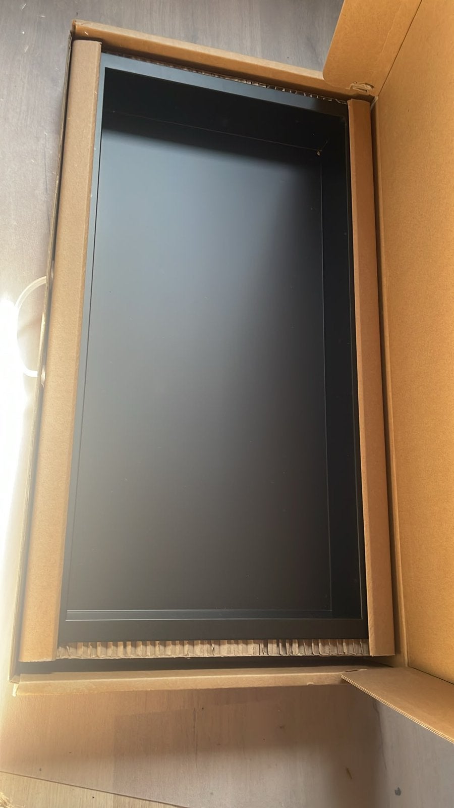 Inbouwnis mat zwart 30x60x6, nieuw in doos., Ophalen, Zo goed als nieuw, Zwart