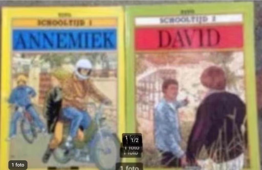 Volledige 2-delige reeks schooltijd door Tito., Boeken, Complete serie of reeks, Ophalen of Verzenden, Gelezen