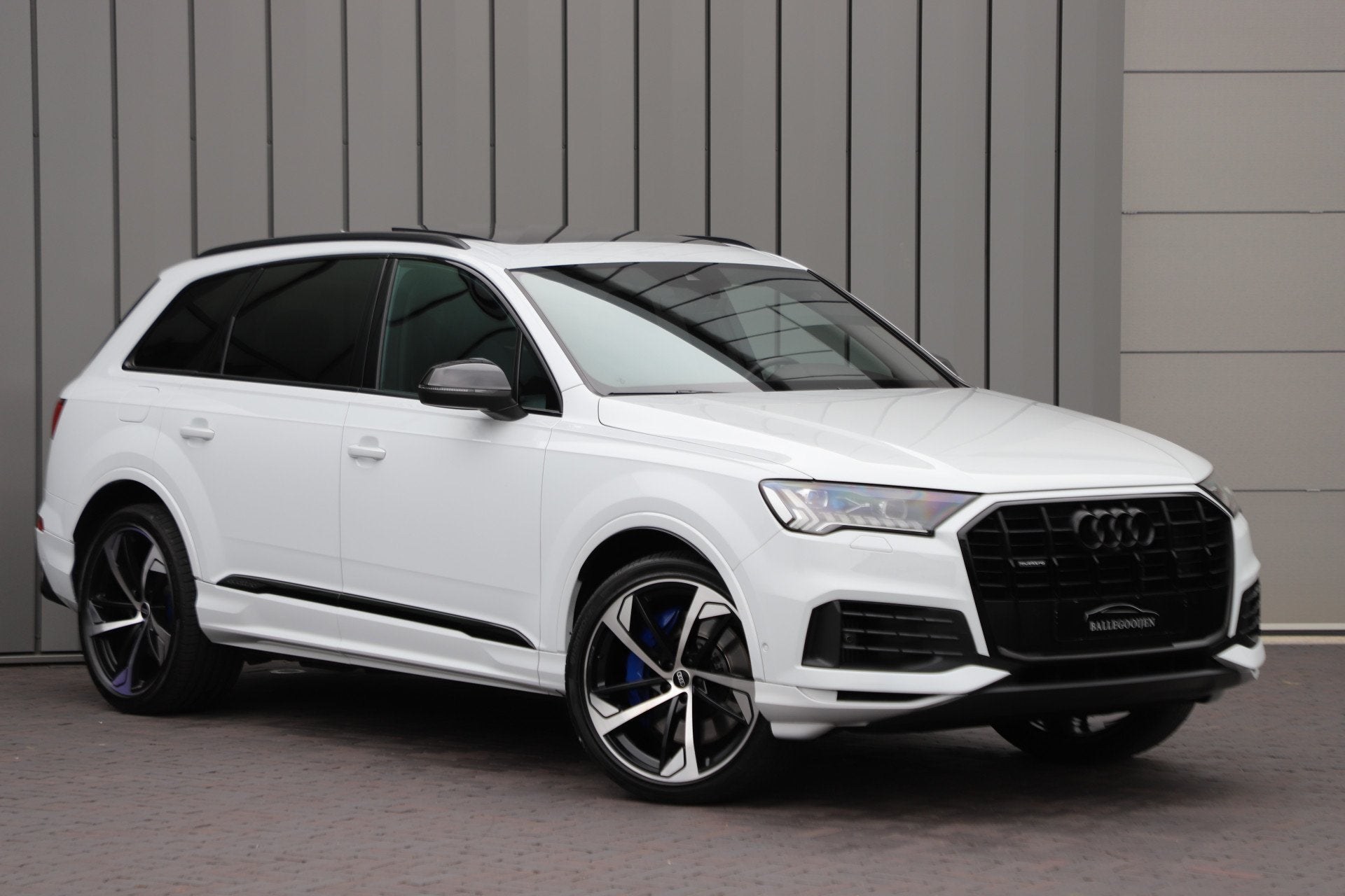 Audi Q7 55 TFSI e quattro Pro Line Plus | 381PK | S-Stoelen, Auto's, Gebruikt, 2995 cc, Wit, Bedrijf