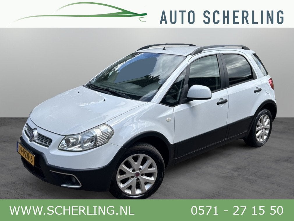 Fiat Sedici 1.6-16V Young Airco, LM-velgen (bj 2011), Auto's, Euro 5, Stof, Gebruikt, 4 cilinders