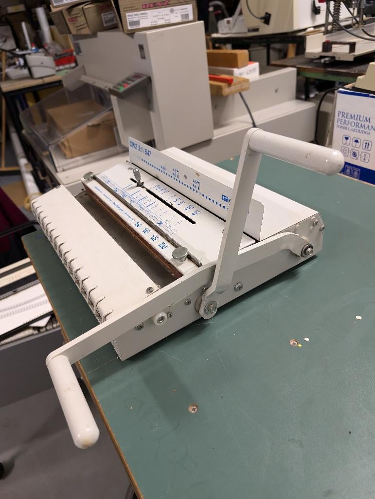 Wire O bindmachines, Diversen, Ophalen, Gebruikt