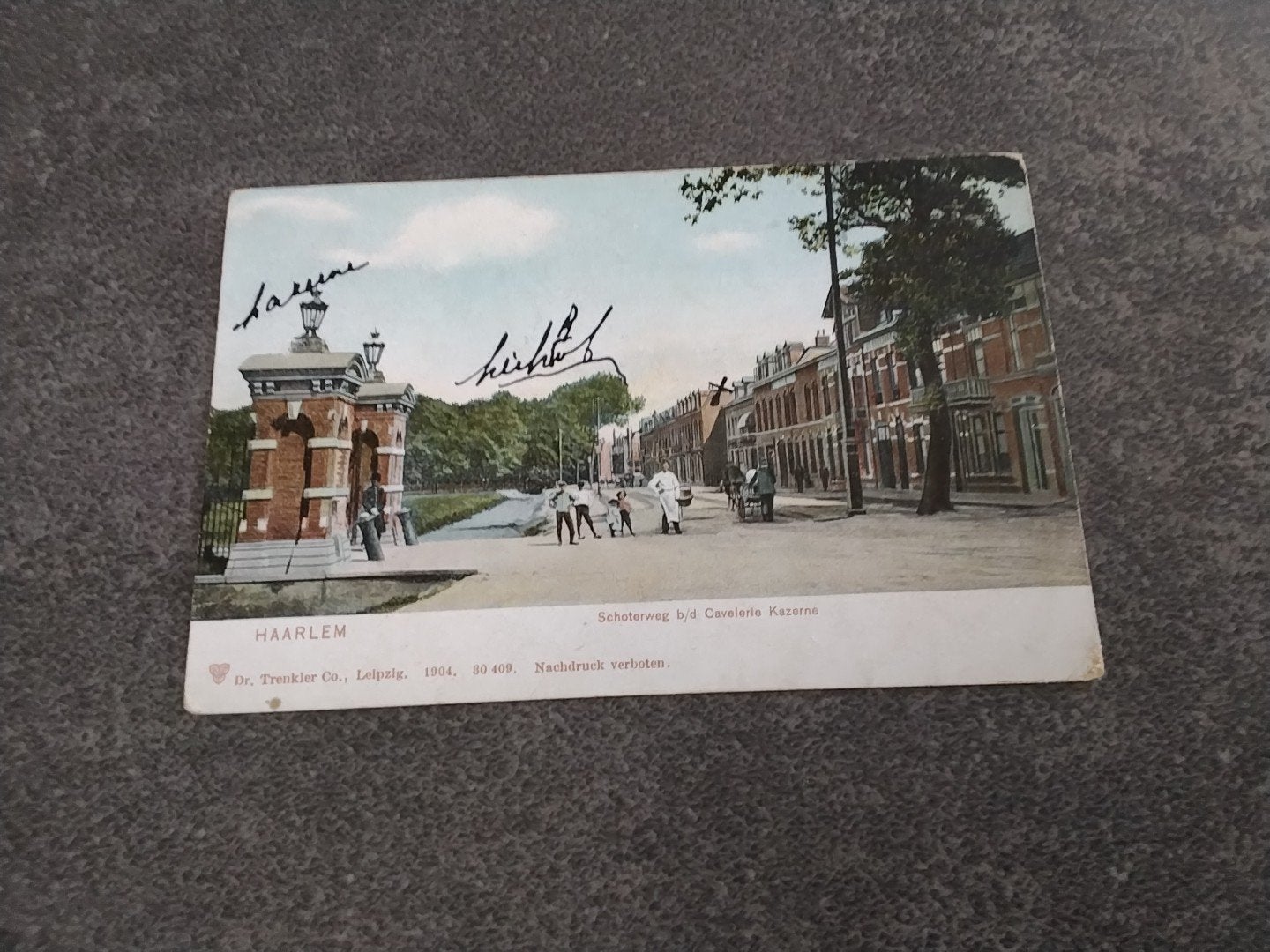 Haarlem Schoterweg b/d Cavalerie Kazerne, Verzamelen, Ophalen of Verzenden, Voor 1920, Gelopen, Noord-Holland