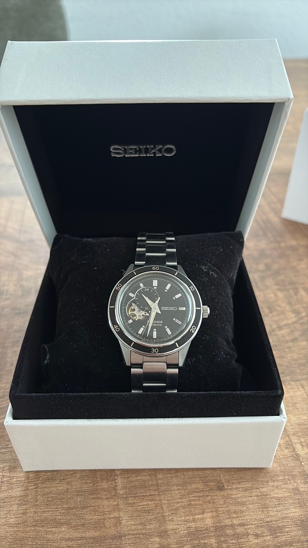 Seiko Presage Automatic, Ophalen of Verzenden, Zo goed als nieuw, Seiko, Staal