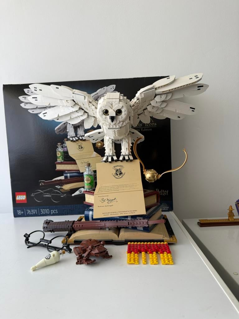 Harry potter hogwarts icons collectors edition 76391 lego, Ophalen, Zo goed als nieuw