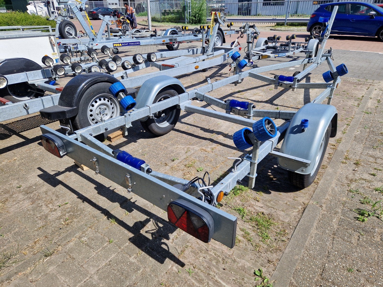 Prachtige Marlin 750KG kanteltrailer direct beschikbaar!!!, Minder dan 1500 kg, Overige typen, Kantelbaar, Minder dan 6 meter