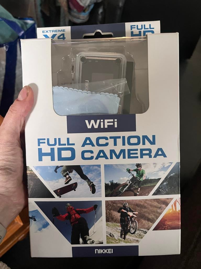 Nikkei Extreme X4 Full HD Action Camera - Nieuw in doos, Ophalen of Verzenden, Nieuw, Overige merken
