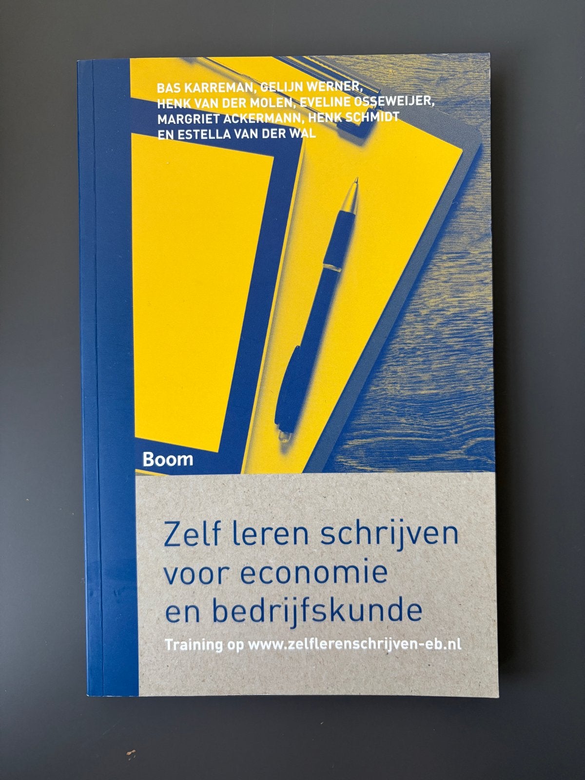 Zelf leren schrijven voor economie en bedrijfskunde | Boom, Ophalen of Verzenden, Gamma, Zo goed als nieuw, WO