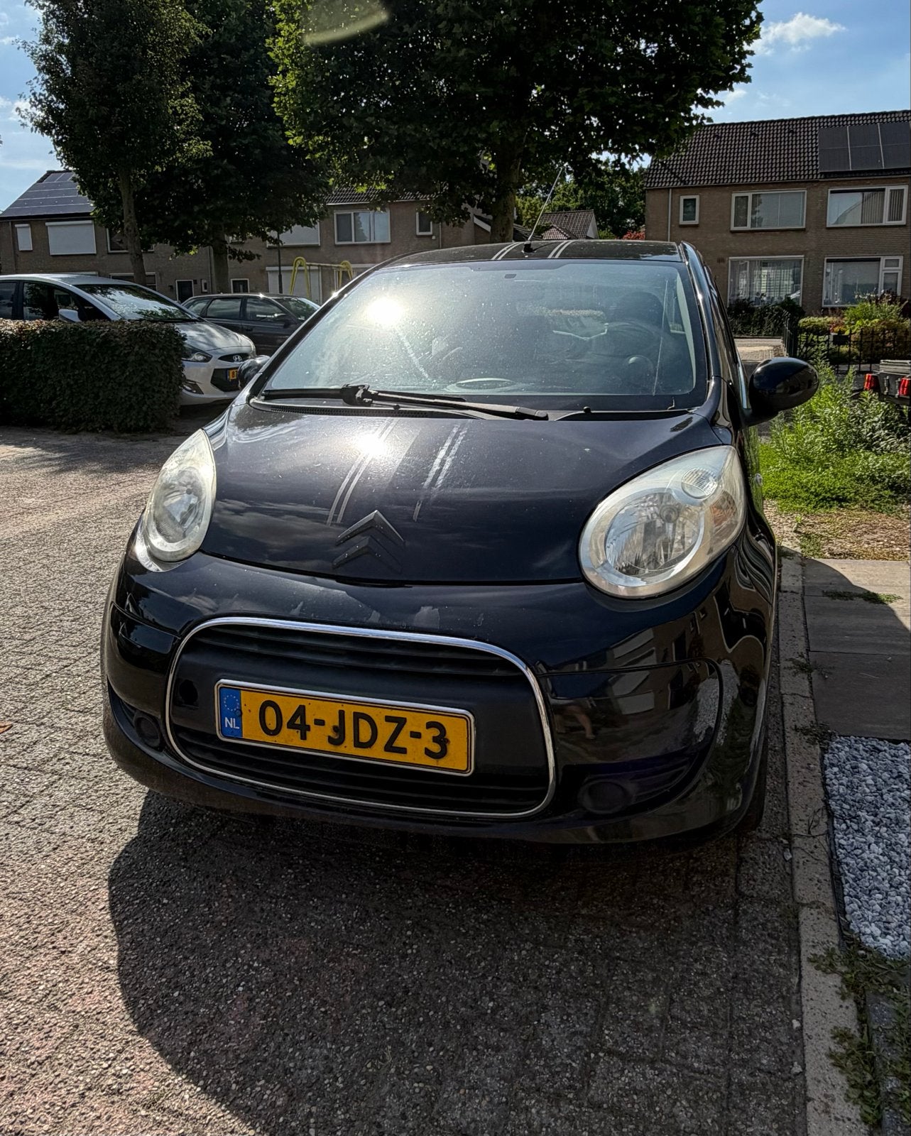 Citroën C1 1.0 3-DRS 2009 Zwart sportieve uitstraling, Voorwielaandrijving, 4 stoelen, C1, Origineel Nederlands