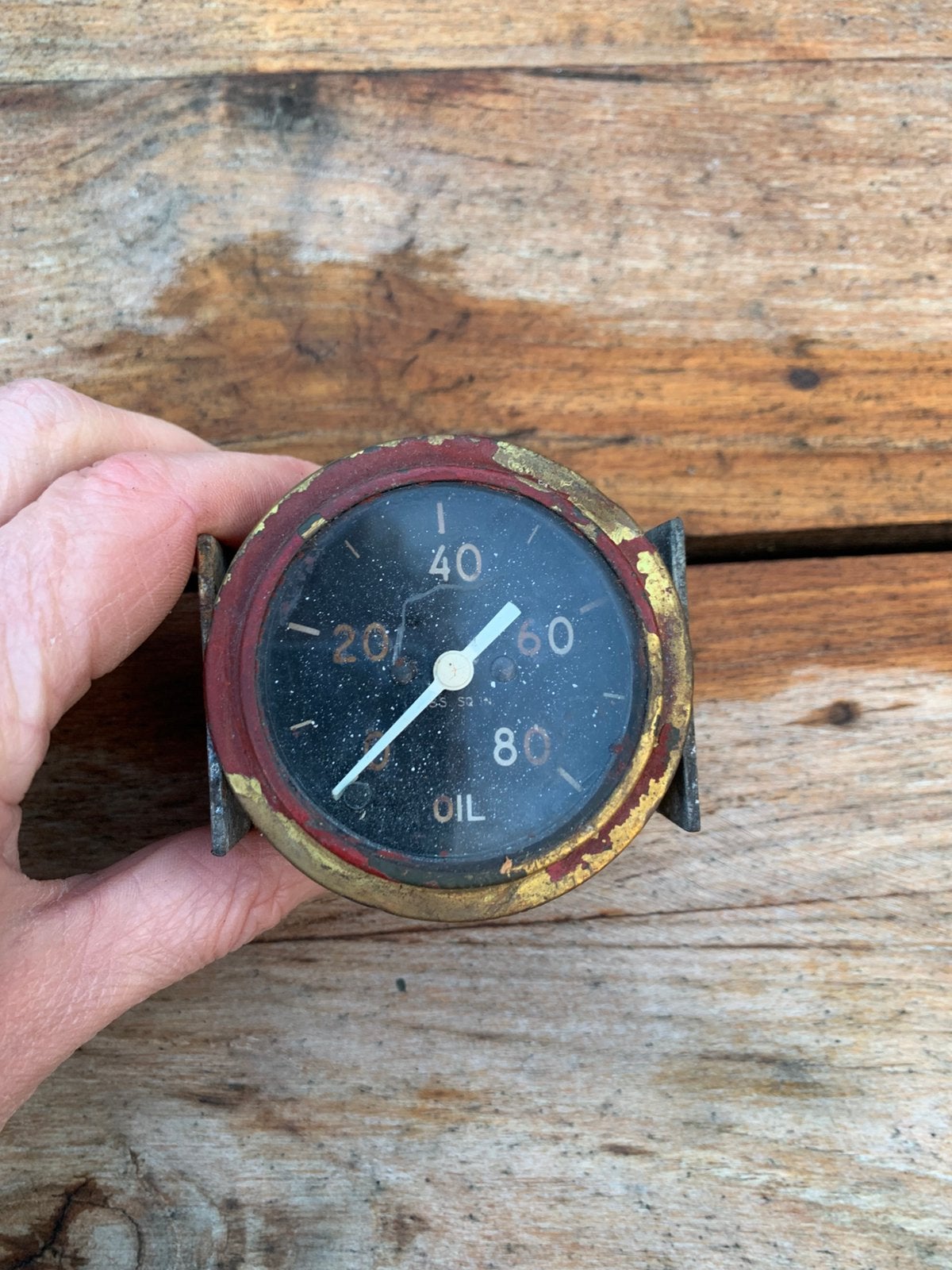 Oliemeter oil gauge Made in USA legervoertuig Jeep Dodge, Ophalen of Verzenden, Amerika