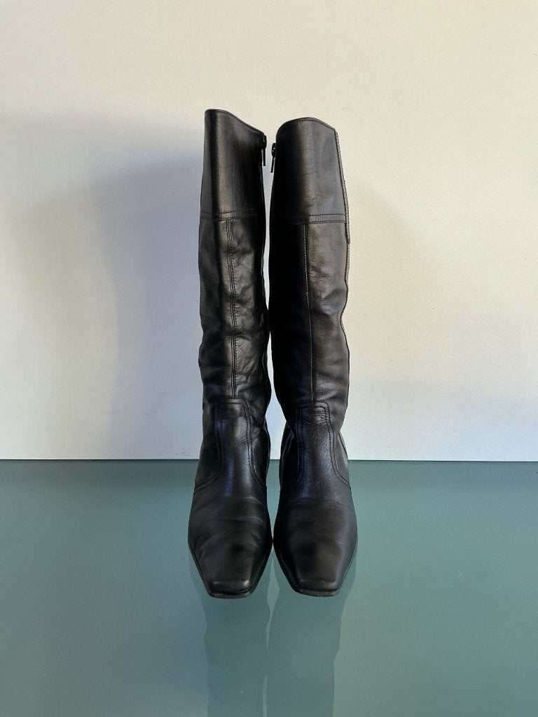 Gabor vintage laarzen | zwart  | 36½ | Gratis verzenden, Hoge laarzen, Verzenden, Zwart, Gabor