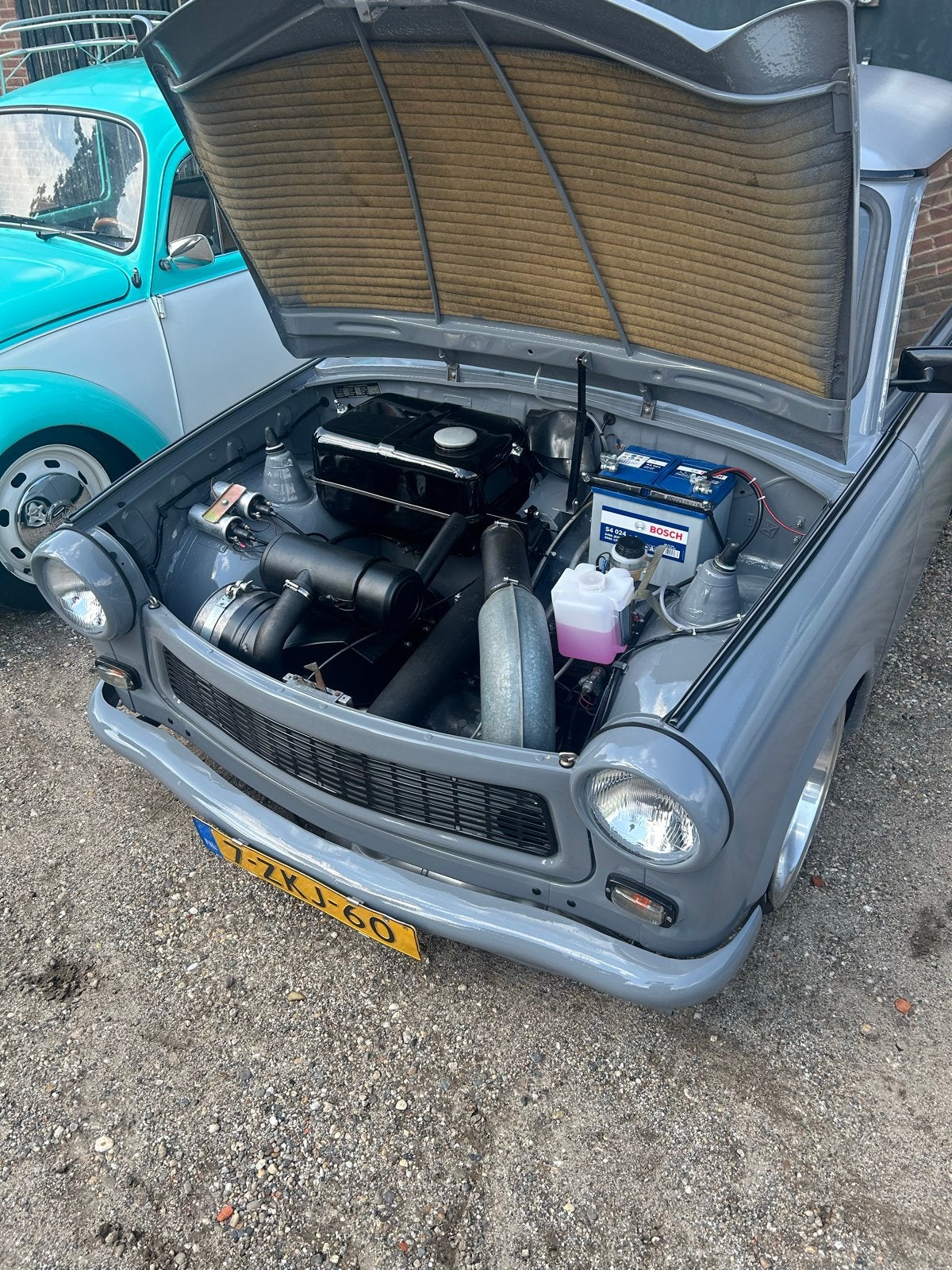 Trabant 601        1983 top staat!, Auto's, Overige Auto's, Particulier, Benzine, Sedan, Handgeschakeld, Geïmporteerd, Zilver of Grijs