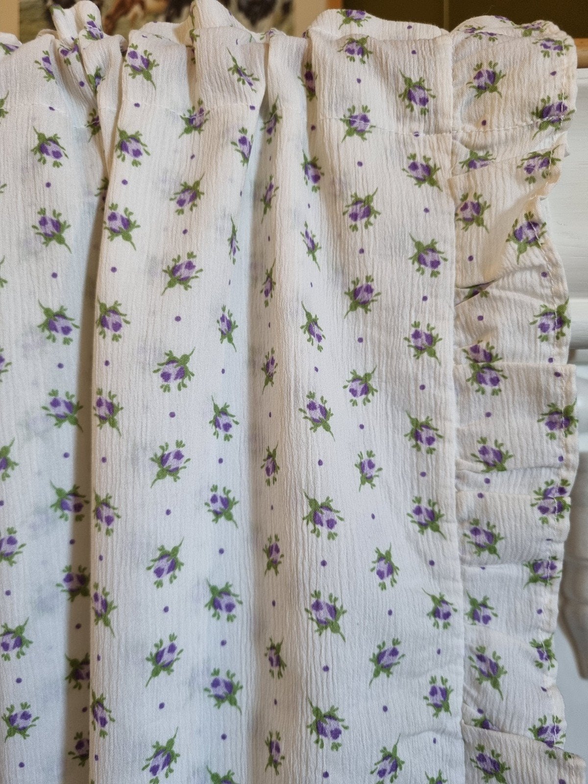 Vintage wieg hemeltje / sluier, Kinderen en Baby's, Kinderkamer | Beddengoed, Jongetje of Meisje, Wit, Ophalen of Verzenden, Zo goed als nieuw