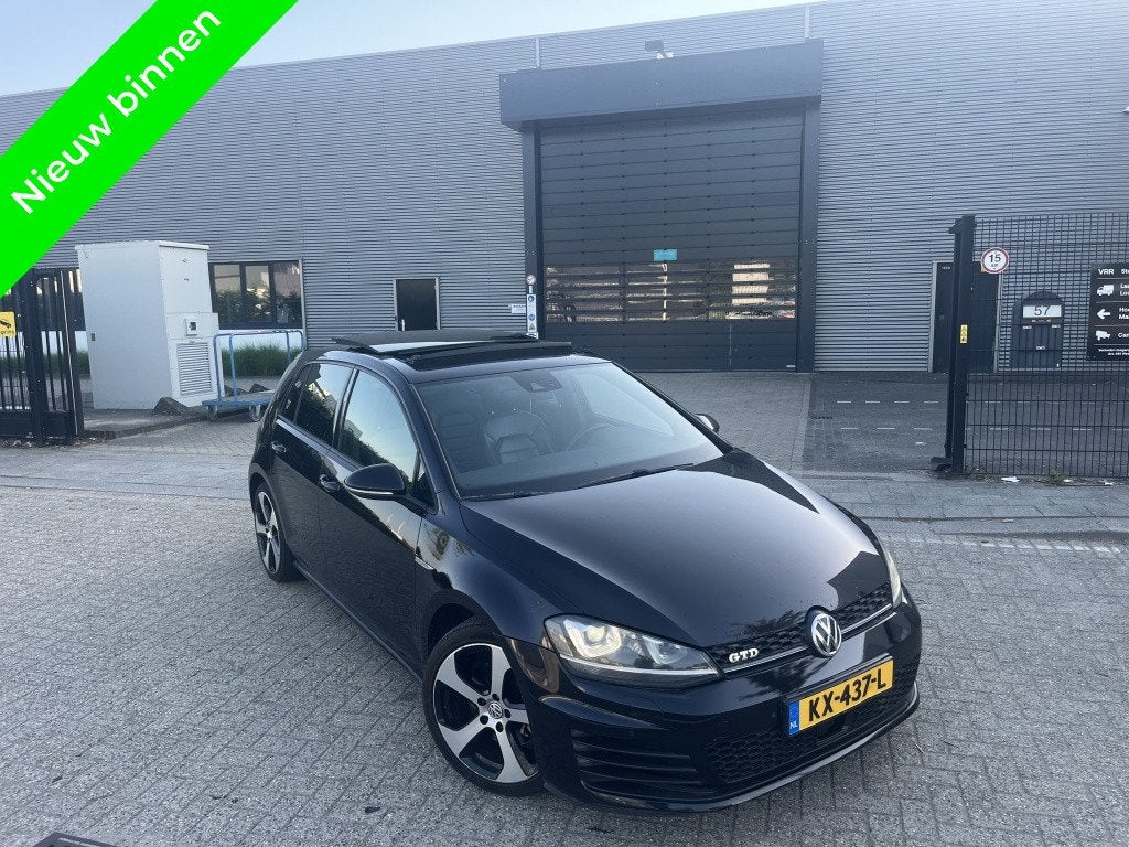 Volkswagen Golf 2.0 TDI GTD Aut Leer Camera Sport Panorama, Auto's, Volkswagen, Bedrijf, Te koop, Golf, ABS, Airbags, Airconditioning