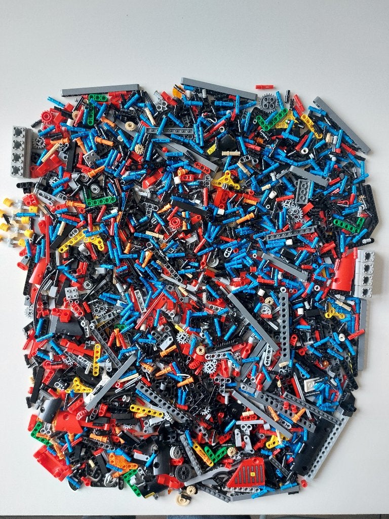 technic Lego onderdelen partij, Lego, Ophalen of Verzenden, Zo goed als nieuw, Technic