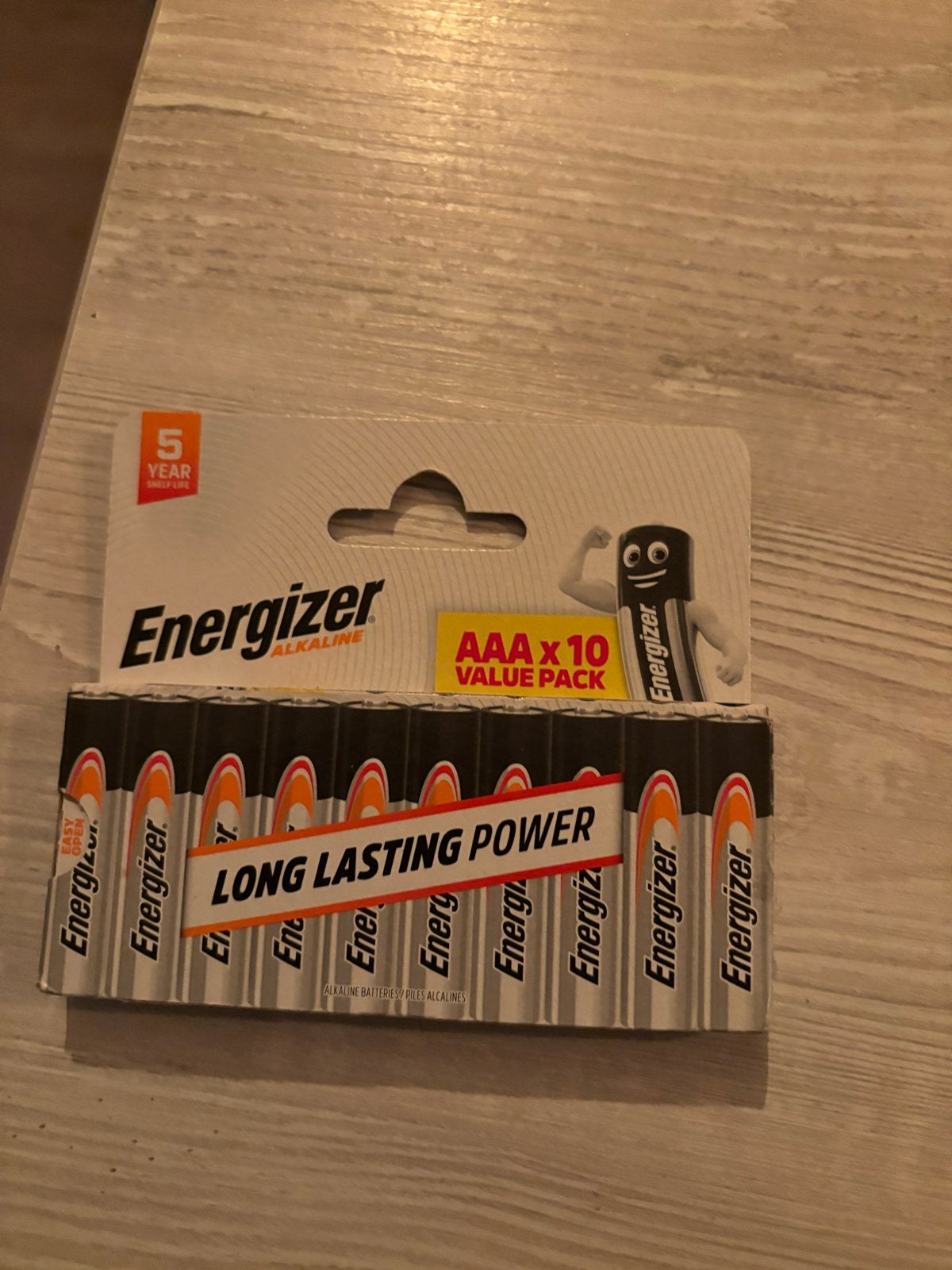 Energizer Alkaline AAA batterijen - 10 stuks, Ophalen of Verzenden, Nieuw