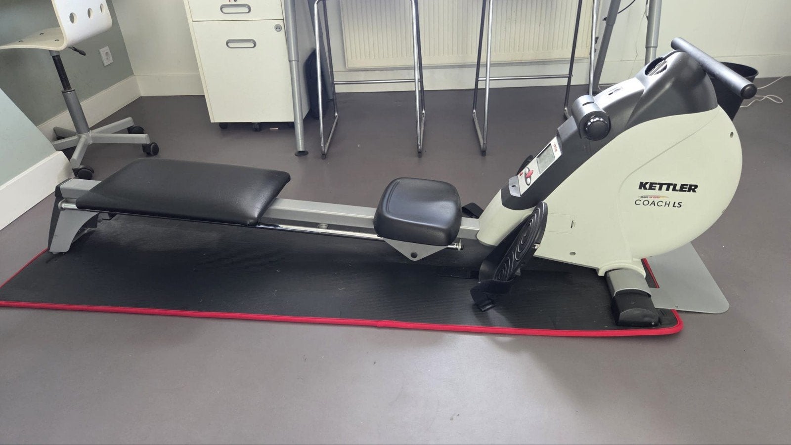 Kettler Coach LS Roeitrainer, Sport en Fitness, Benen, Ophalen of Verzenden, Zo goed als nieuw, Metaal
