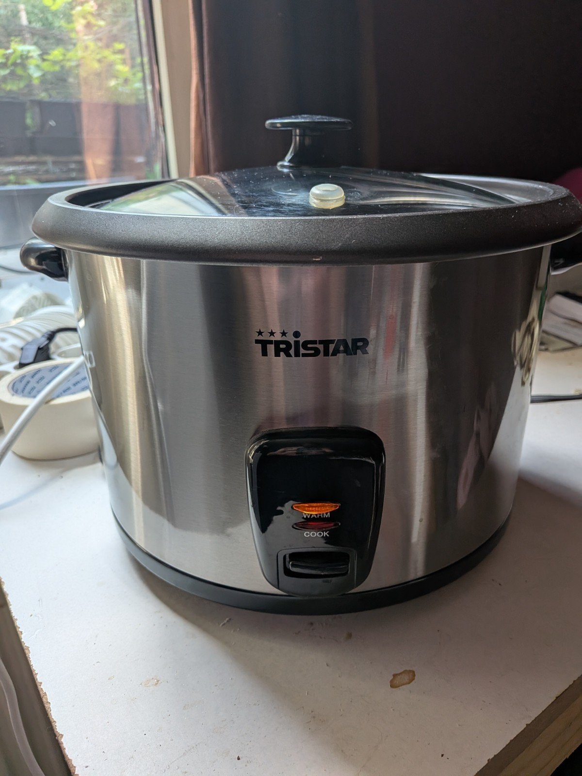 Tristar Rijstkoker, Ophalen, Vaatwasmachinebestendig, Gebruikt