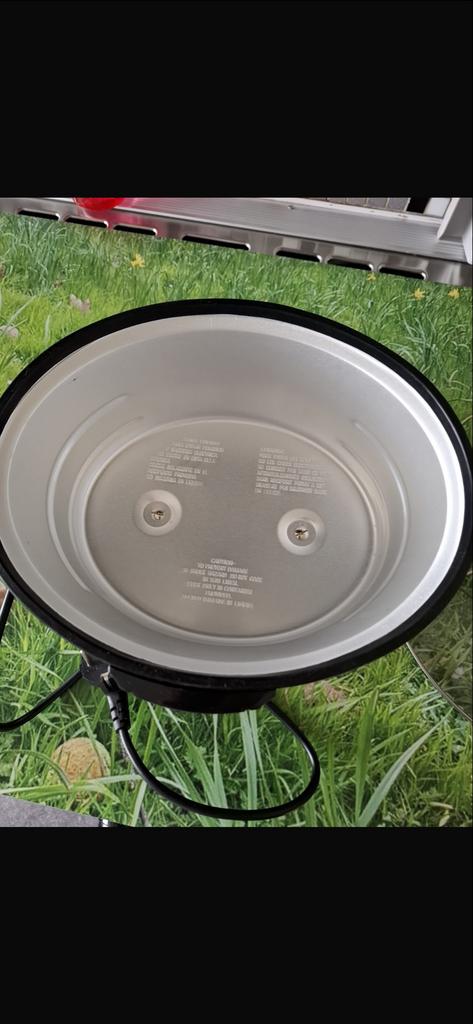 Brabantia Slowcooker - Zilver/Zwart, Witgoed en Apparatuur, Slowcookers, Ophalen of Verzenden, Zo goed als nieuw