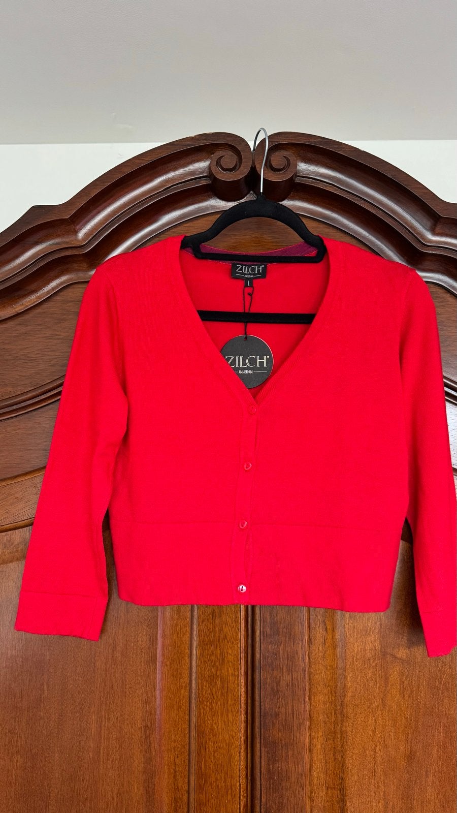 ZILCH Amsterdam rood vestje maat L, Kleding | Dames, Ophalen of Verzenden, Nieuw, Maat 42/44 (L), Rood