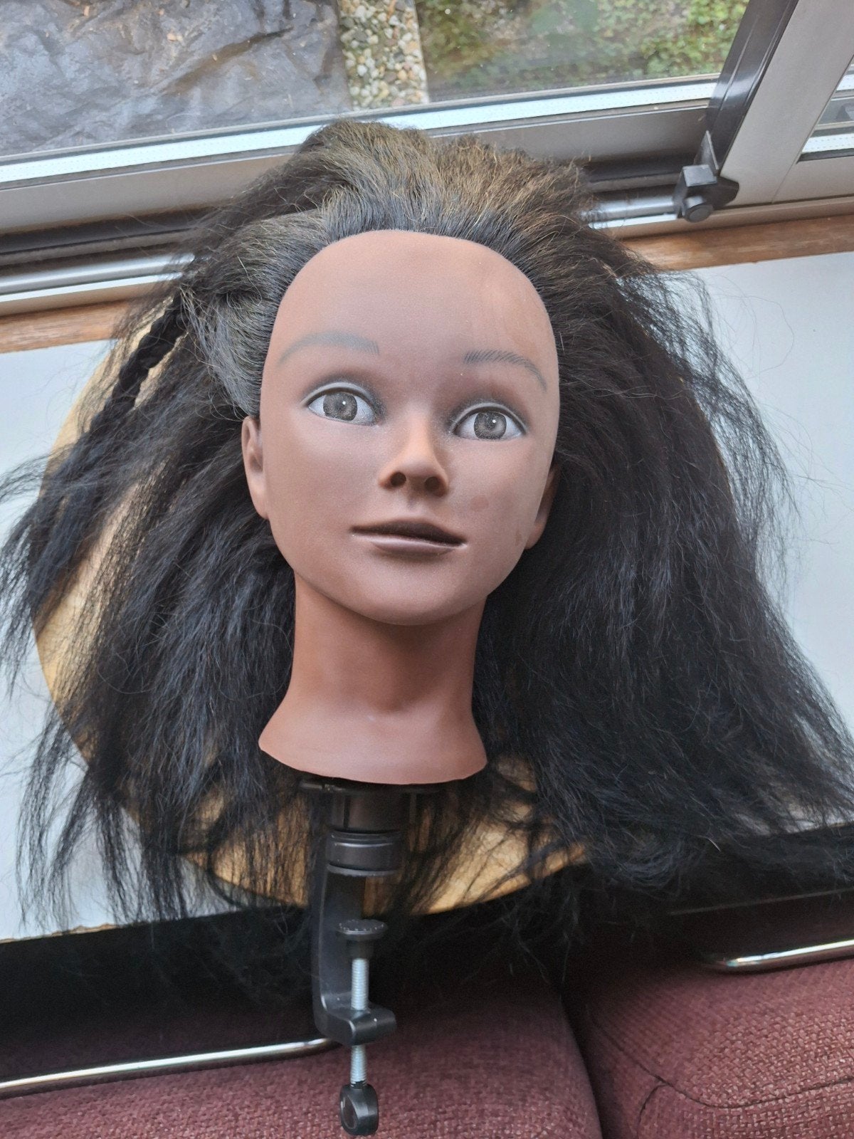 Kappers oefenpop voor invlechten en dreadlocks, Sieraden, Tassen en Uiterlijk, Uiterlijk | Haarverzorging, Ophalen of Verzenden
