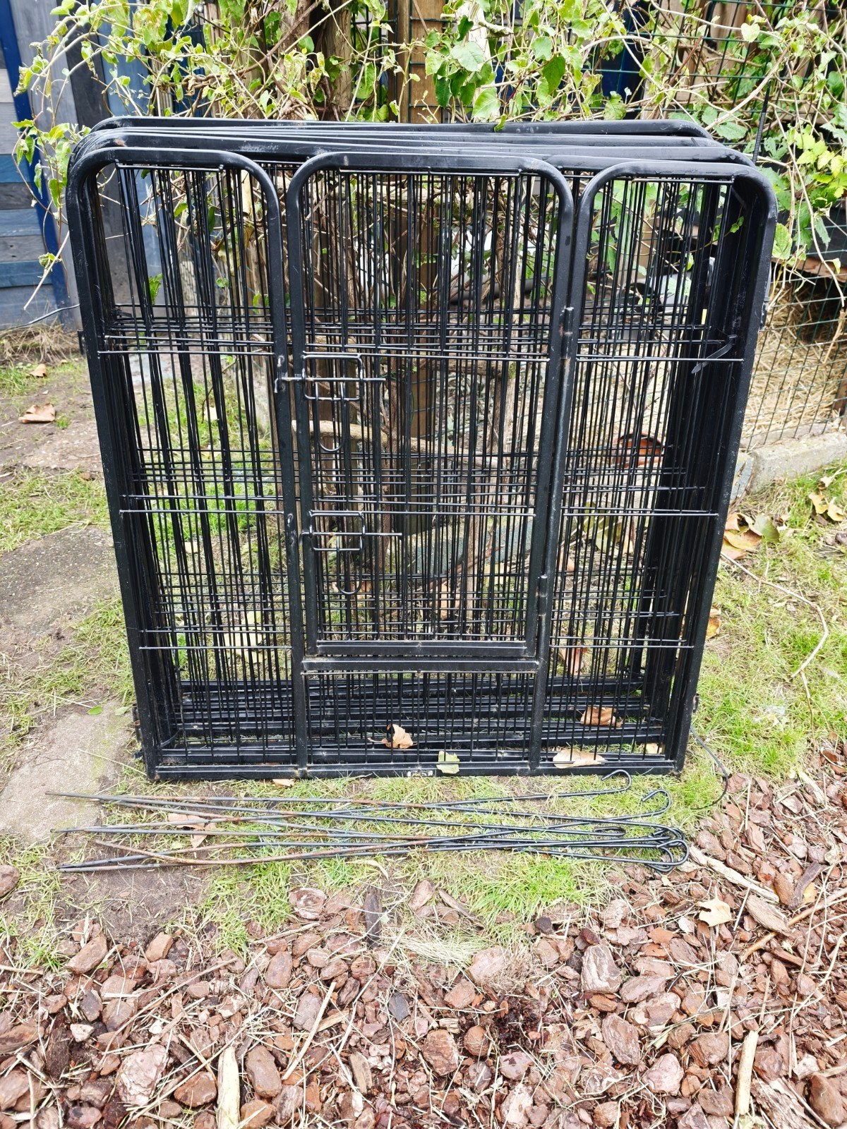 puppyren of konijnenren, Dieren en Toebehoren, Ophalen, Gebruikt, 110 cm of meer, 65 tot 100 cm