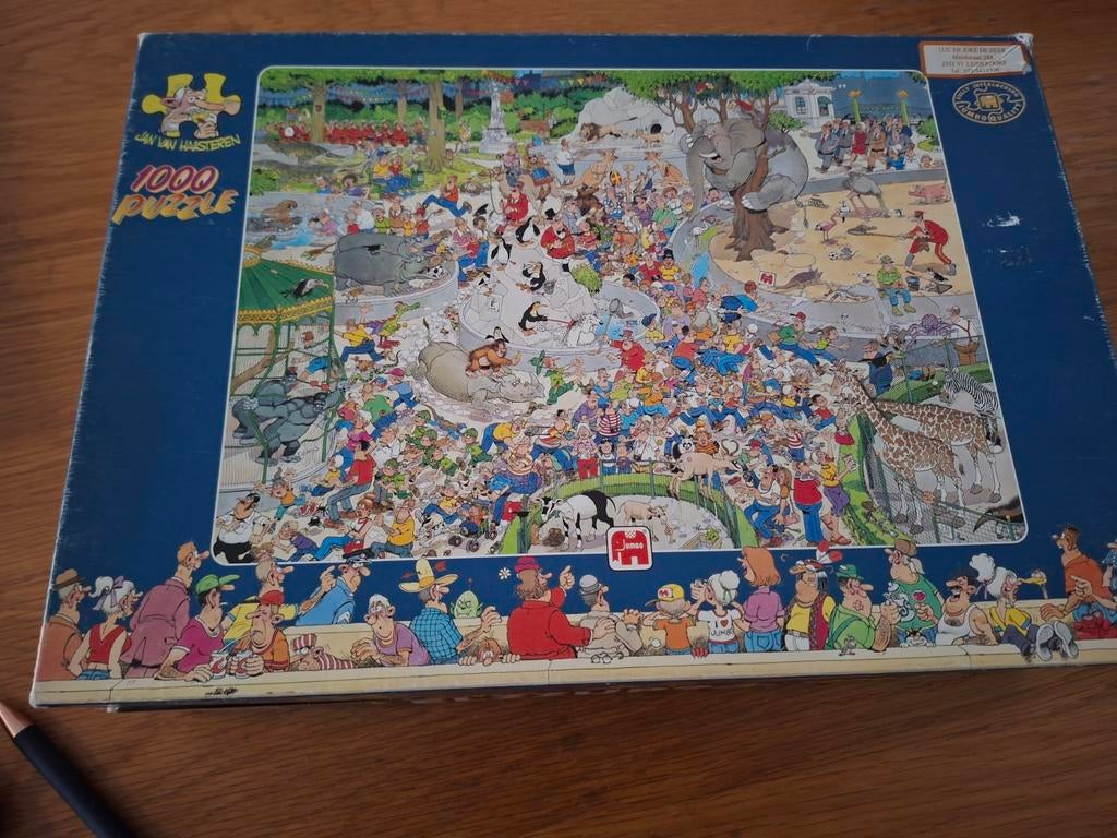 J v h puzzel, Ophalen of Verzenden, 500 t/m 1500 stukjes, Gebruikt