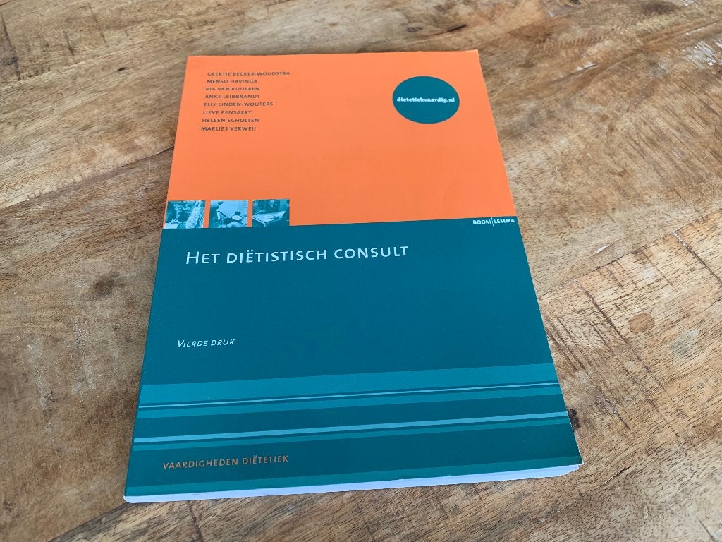 Het Diëtistisch Consult - Vierde Druk, Geertje Beeck-Wouters, Miriam Havinga, e.a., Zo goed als nieuw, Gamma, HBO