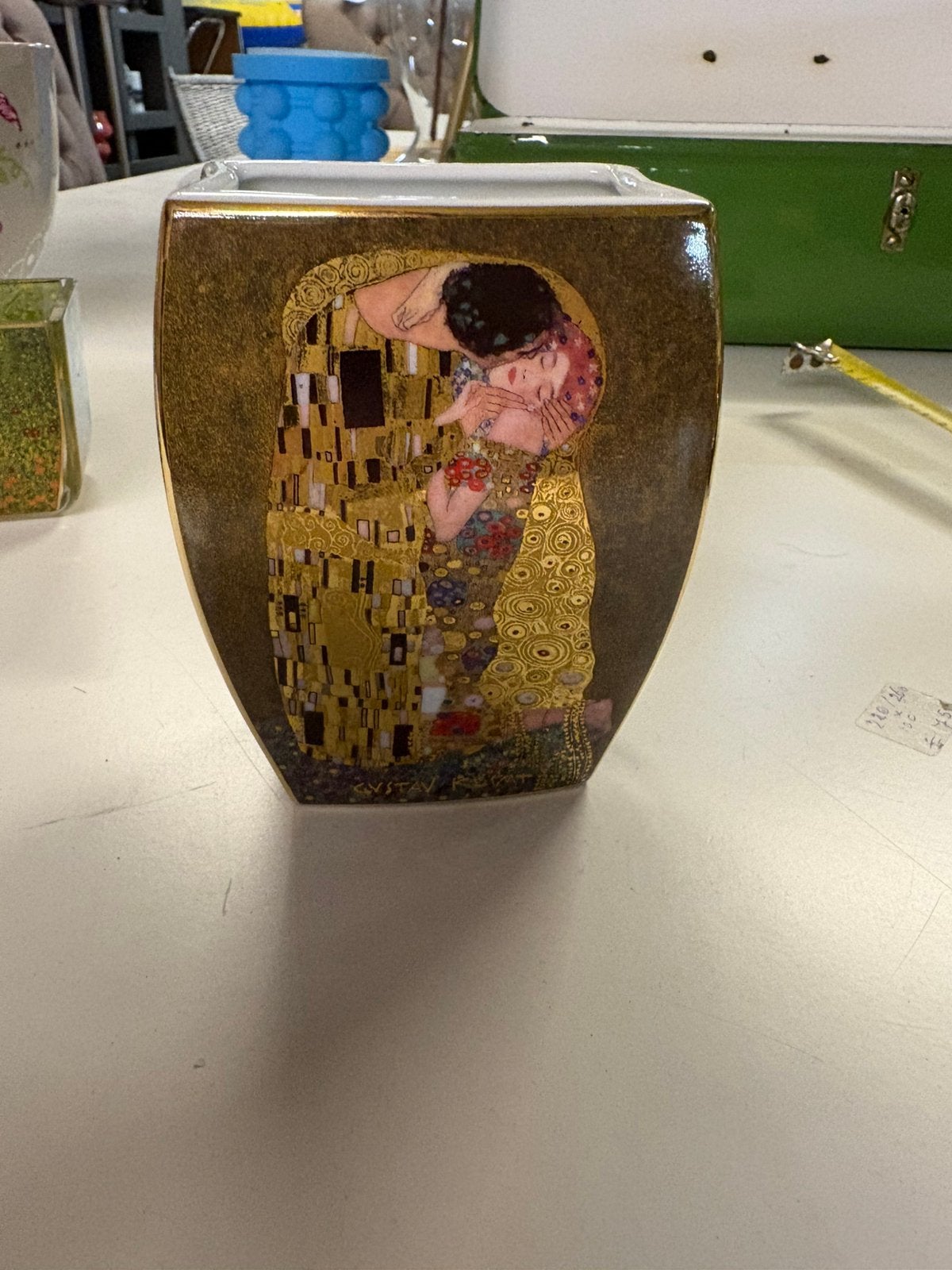 Vaasje Goebel Gustav Klimt, Ophalen of Verzenden, Zo goed als nieuw