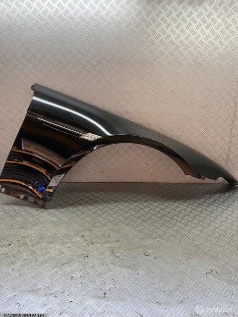 Spatbord rechts BMW 6-serie E64 475/9 black sapphire metalli, Gebruikt, Partnerportal@bmw.de, Bmw, Ophalen of Verzenden