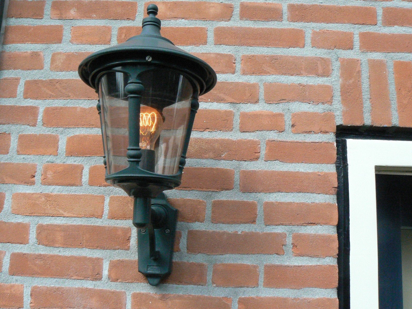 2 Prachtige Buitenlampen, Ophalen, Gebruikt, Wandlamp, Netvoeding