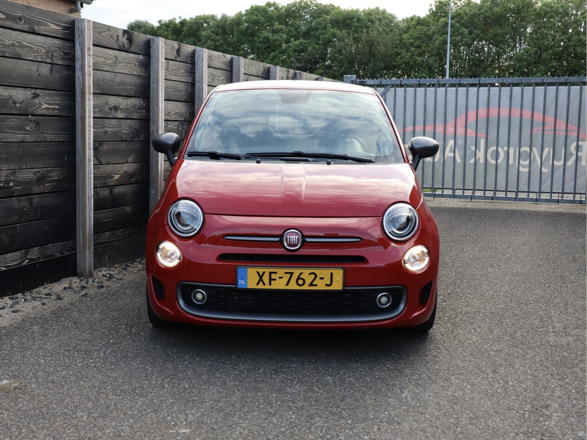 Fiat 500 0.9 TwinAir Turbo Sport NL-auto AUTOMAAT (bj 2018), Auto's, Fiat, Gebruikt, Leder en Stof, Origineel Nederlands, 26 km/l