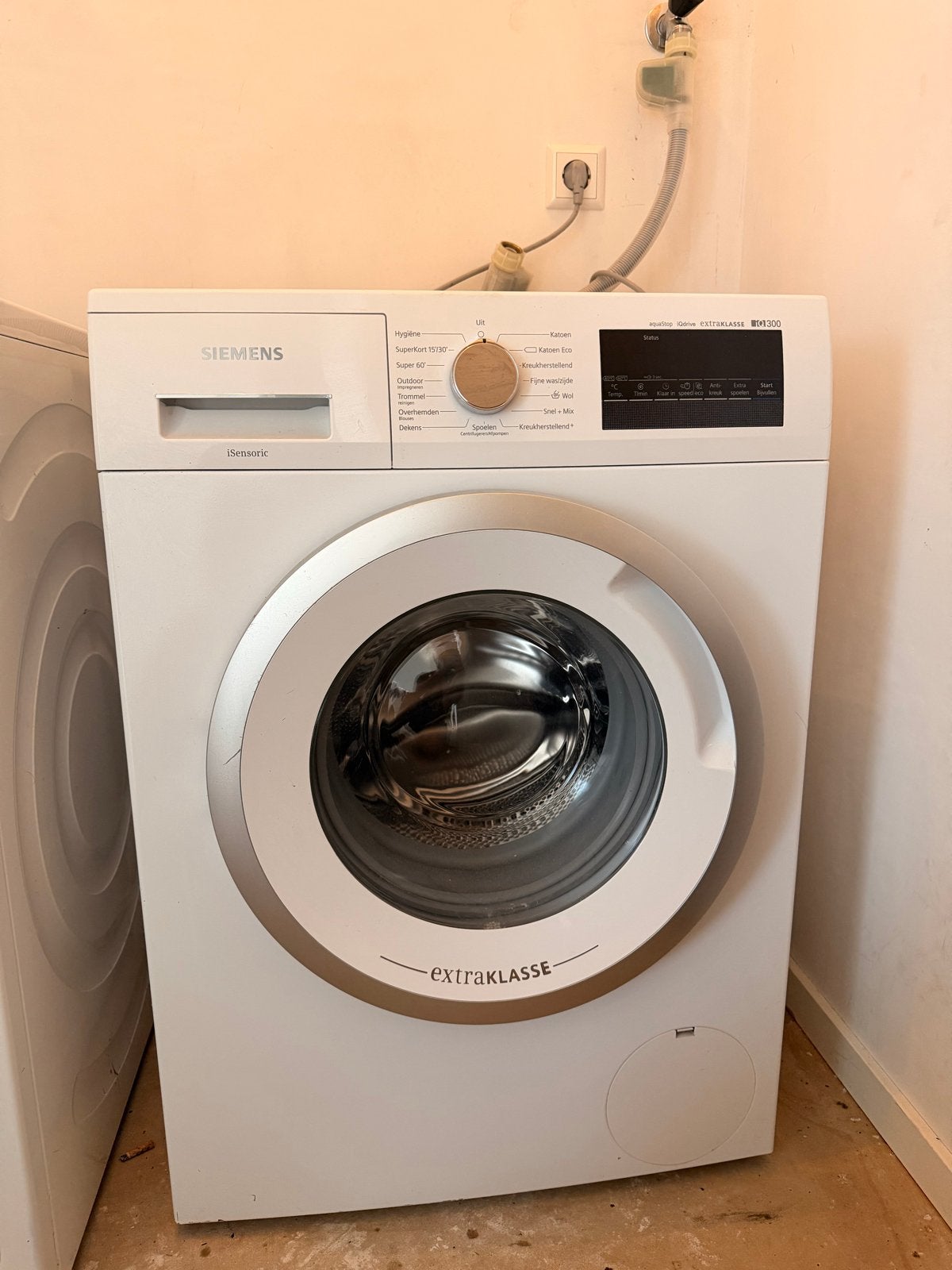 Siemens iSensoric Wasmachine - Extrakklasse, Witgoed en Apparatuur, Wasmachines, Gebruikt, Voorlader, 6 tot 8 kg, 85 tot 90 cm