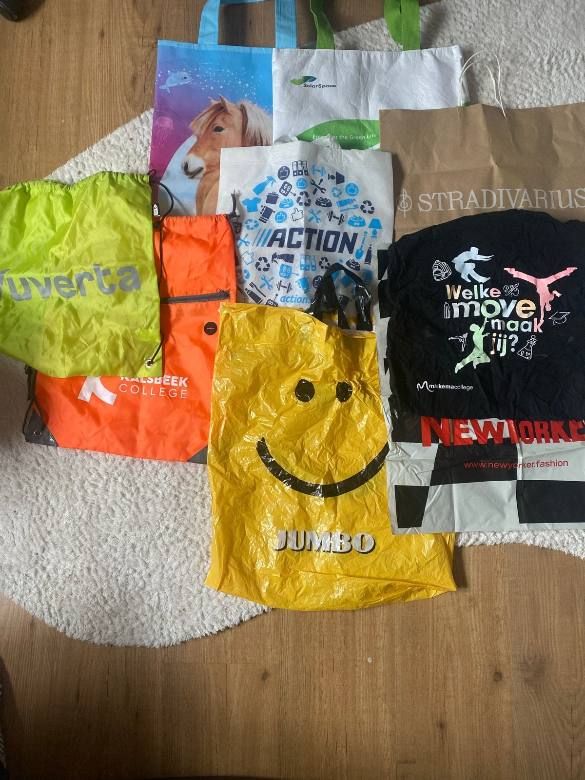 tassenpakket, Ophalen of Verzenden, Zo goed als nieuw, Overige kleuren, Overige typen