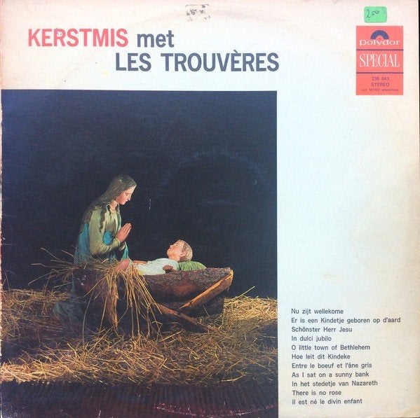 Christmas L.P. : Les Trouvéres - Kerstmis met ....., Gebruikt, Ophalen of Verzenden, Inclusief binnenhoes, 12 inch