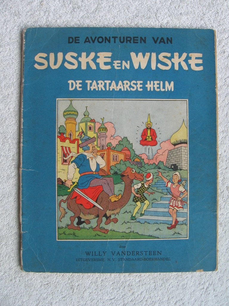 Suske en Wiske - Blauwe reeks (complete set 1952-1957), Ophalen, Gelezen, Willy Vandersteen, Complete serie of reeks