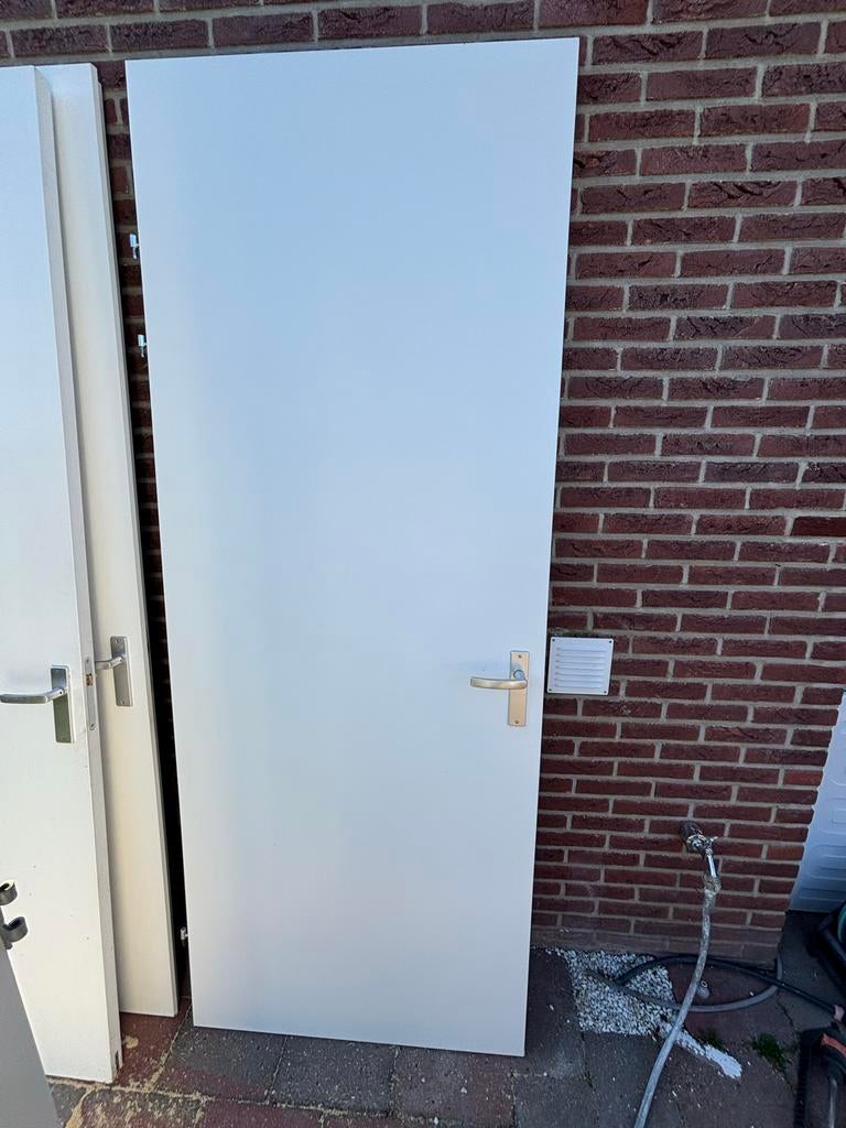4 deuren: buiten, aluminium en binnendeur - direct af te hal, Doe-het-zelf en Verbouw, Deuren en Horren, Gebruikt, Buitendeur