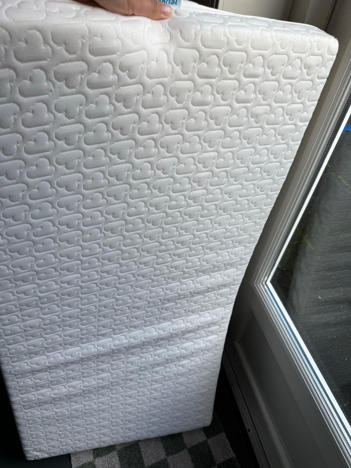Aerosleep matras 60x120 cm met topper, Ophalen, Gebruikt, 190 cm of minder, Matras