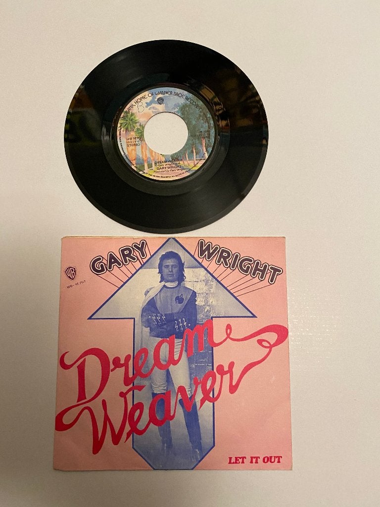 Gary Wright – Dream Weaver, Rock, 7 inch, Zo goed als nieuw, Fotohoes